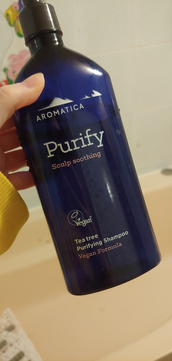 Real user review photo of Tea Tree Purifying Shampoo