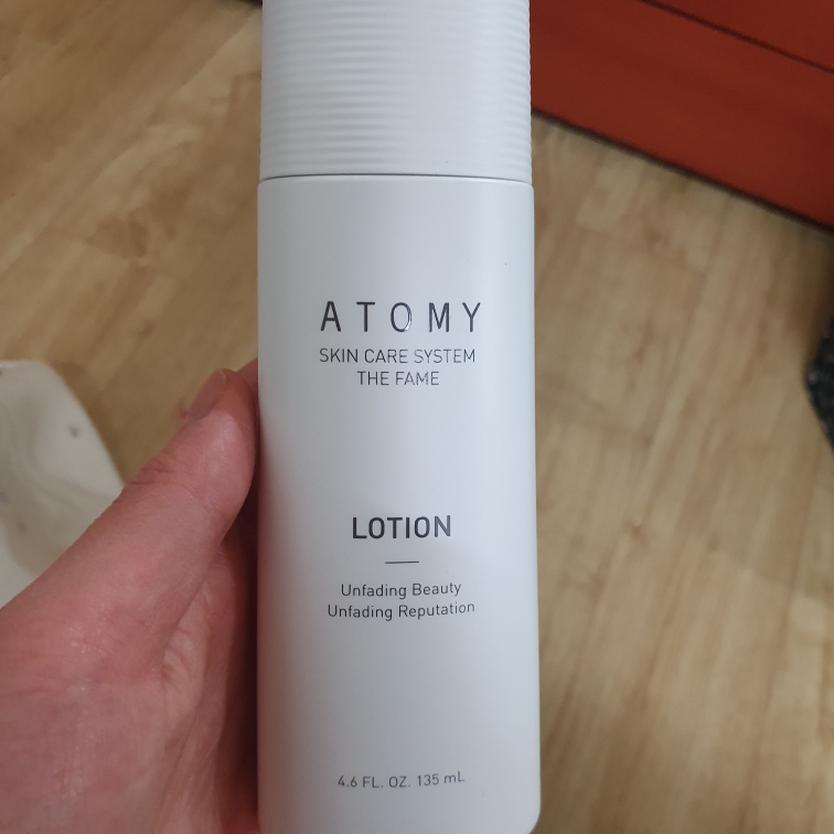 Real user review photo of The Fame Lotion