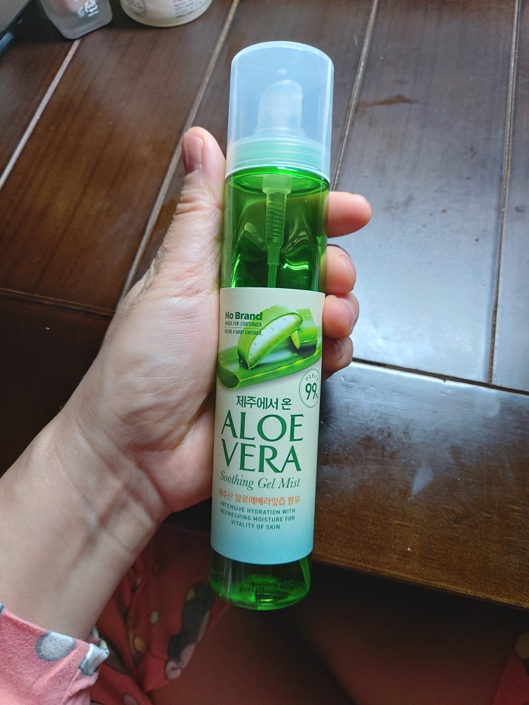 Real user review photo of Jeju Aloe Vera Soothing Gel Mist