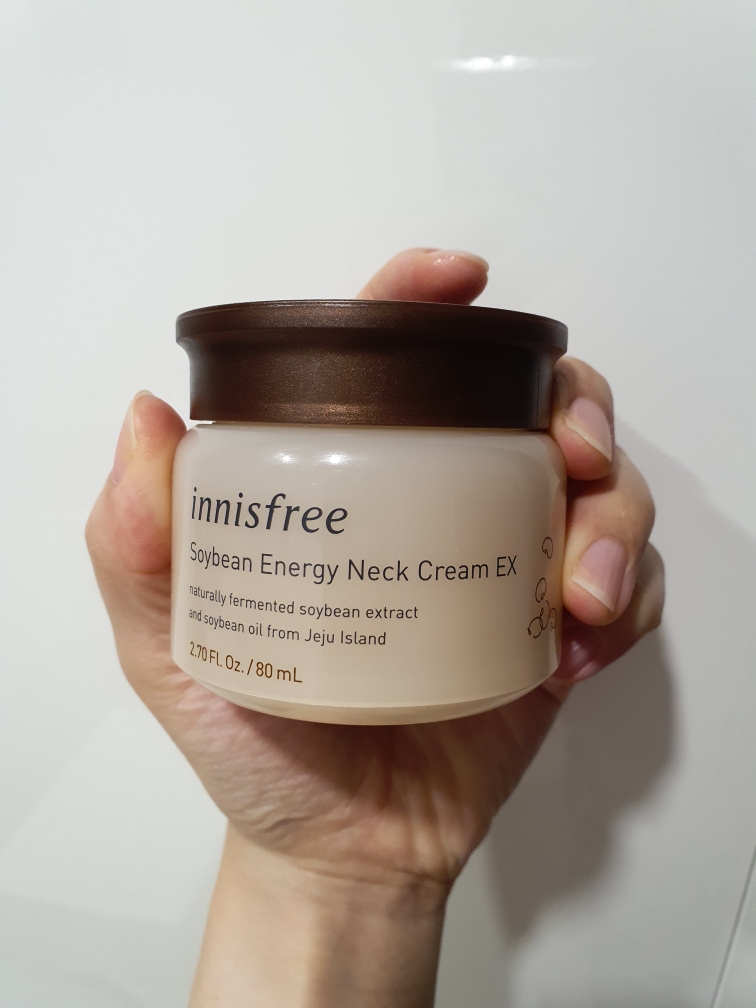 INNISFREE Natural fermentation energy neck cream EX review image