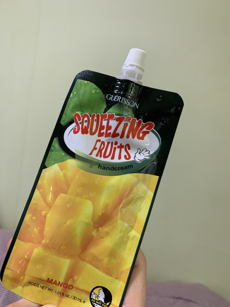 게리쏭 (GUERISSON) 스퀴징 후르츠 핸드크림 [망고] review image