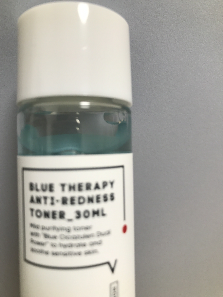蓝色疗法褪红爽肤水的真实用户使用照片