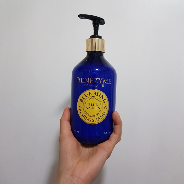 Real user review photo of Blooming Calming Shampoo