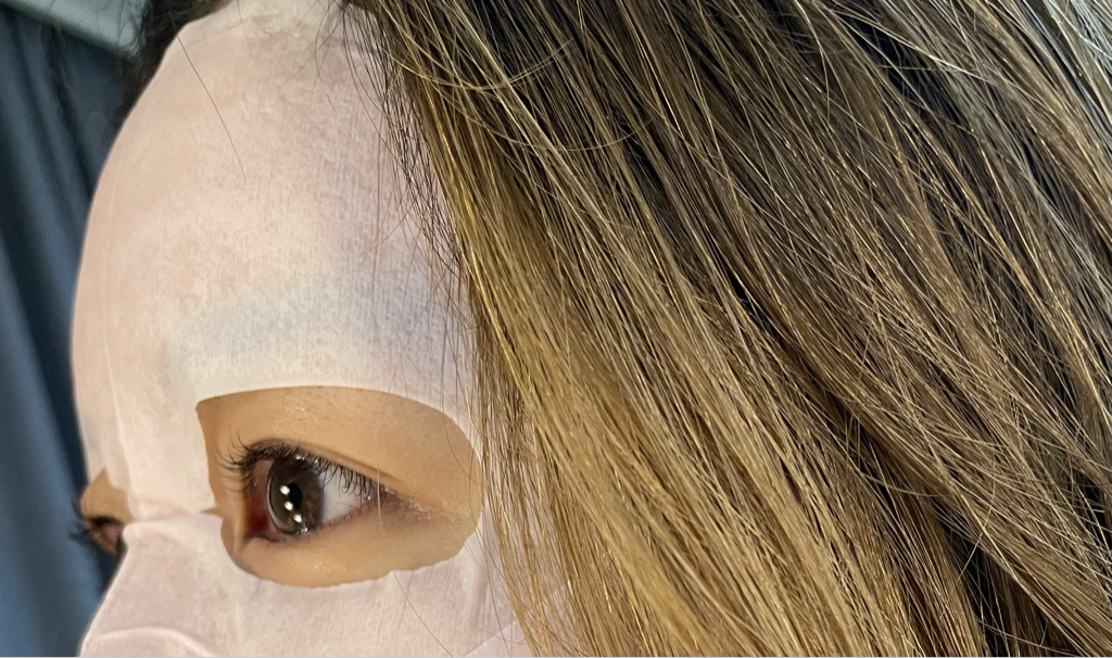 Real user review photo of Tension Fit Mask
