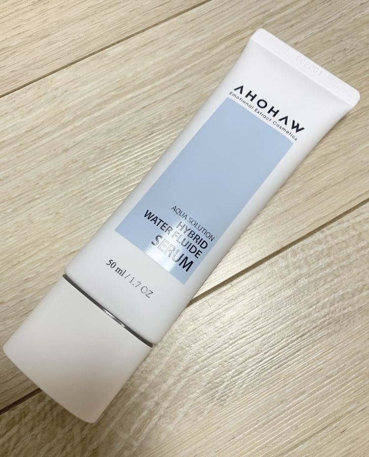 Real user review photo of Hybrid Water Fluid Serum