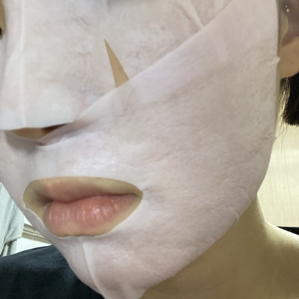 Real user review photo of Tension Fit Mask