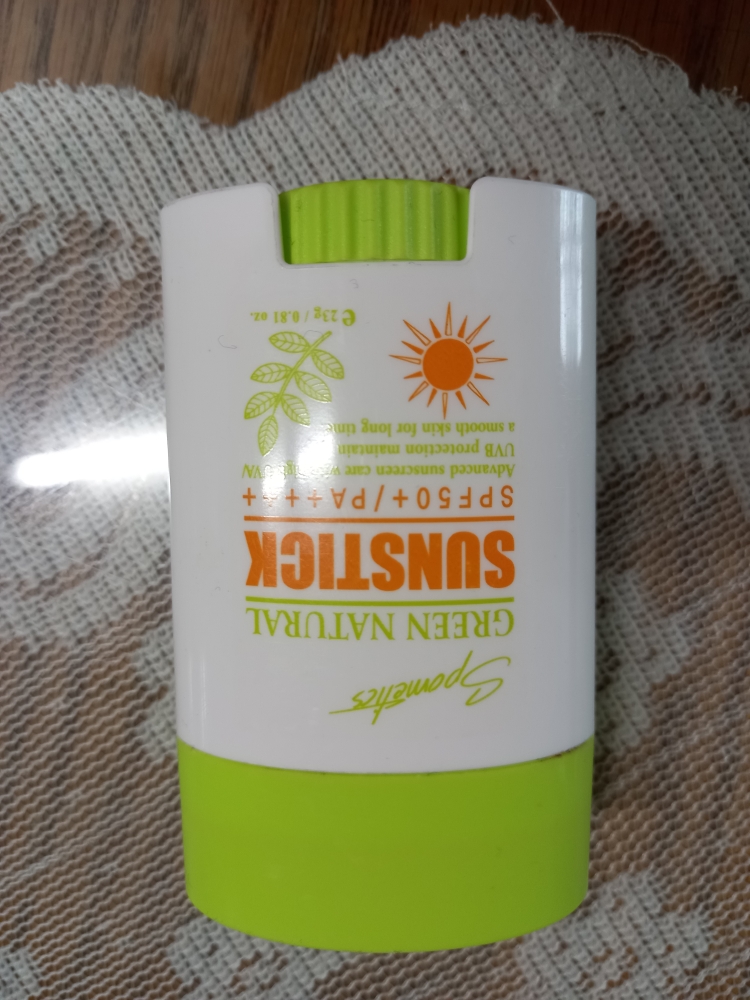 스포메틱스 (Spometics) 그린 네츄럴 선스틱 [SPF50+/PA++++] review image