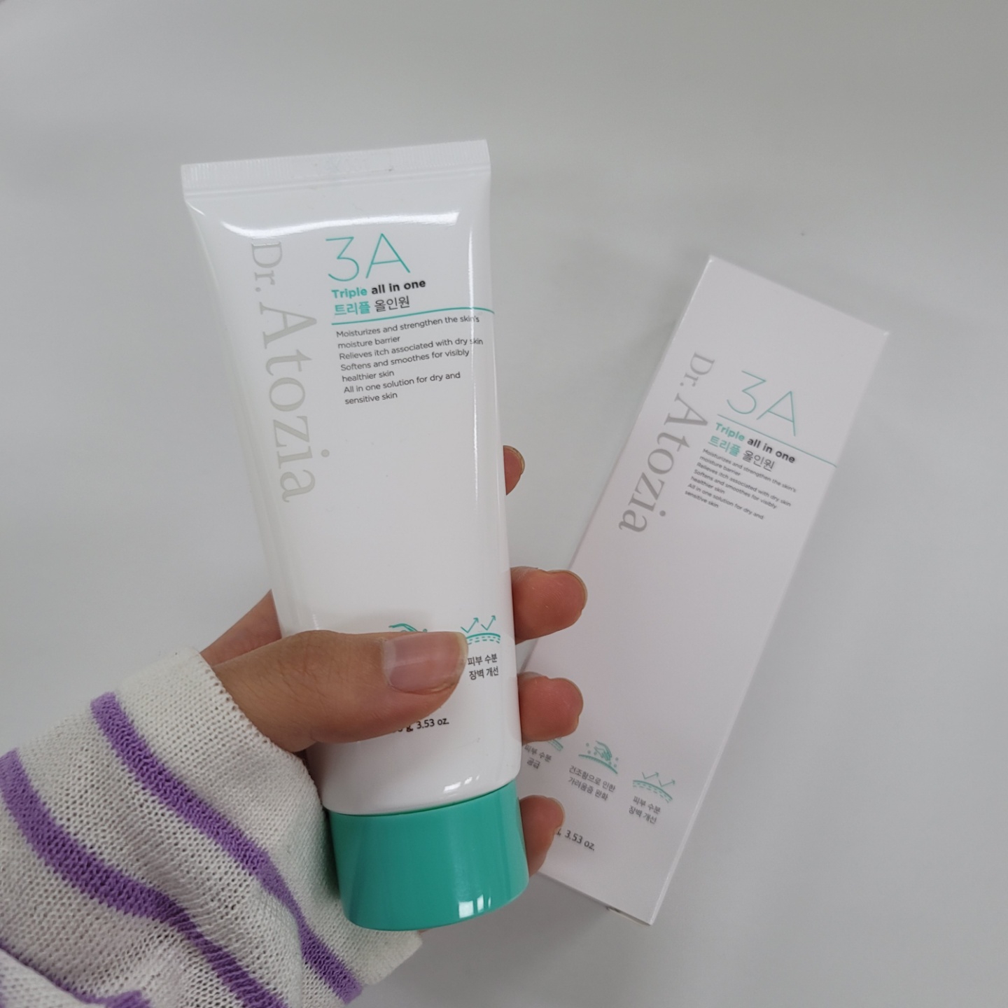 Real user review photo of 3A Triple all in one cream