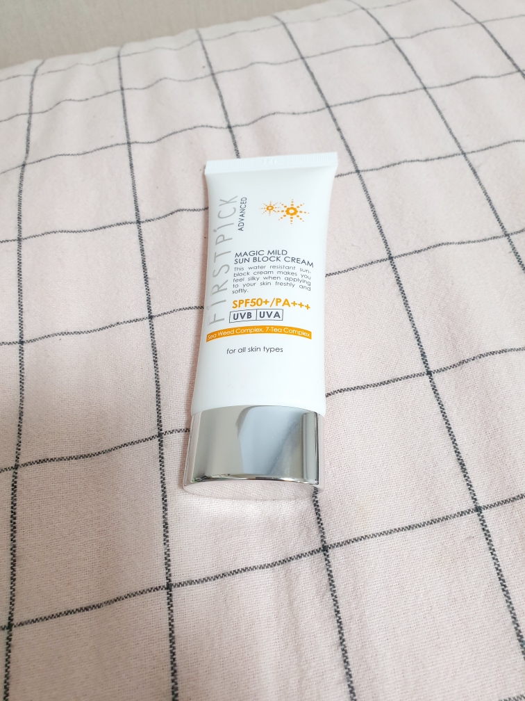 FIRSTPICK Magic Mild Sun Block Cream [SPF50+/PA+++] review image