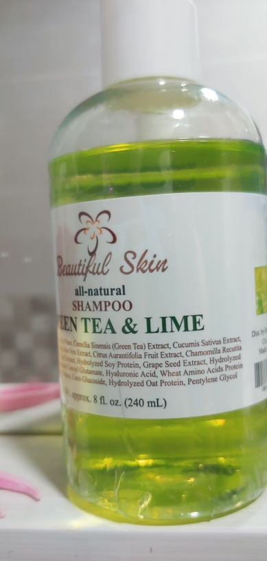 뷰티풀스킨 (BeautifulSkin) 그린티 앤 라임 샴푸 review image