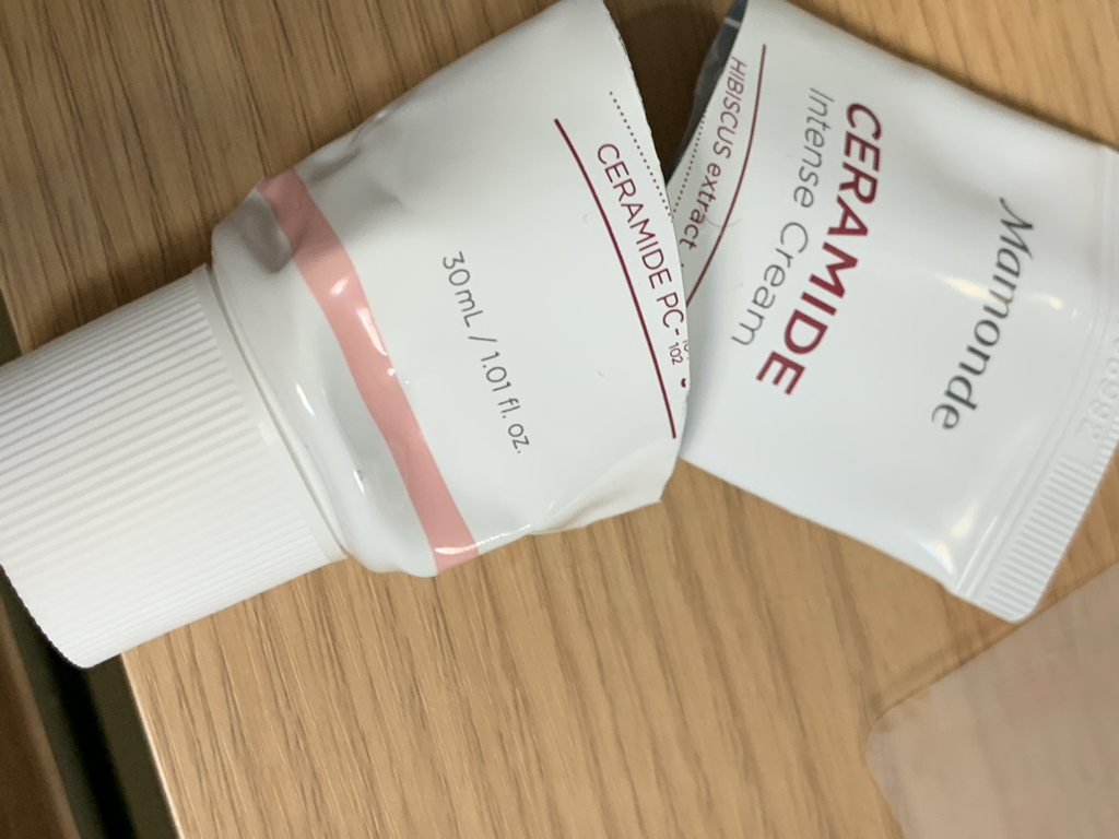Real user review photo of Ceramide Intense Cream