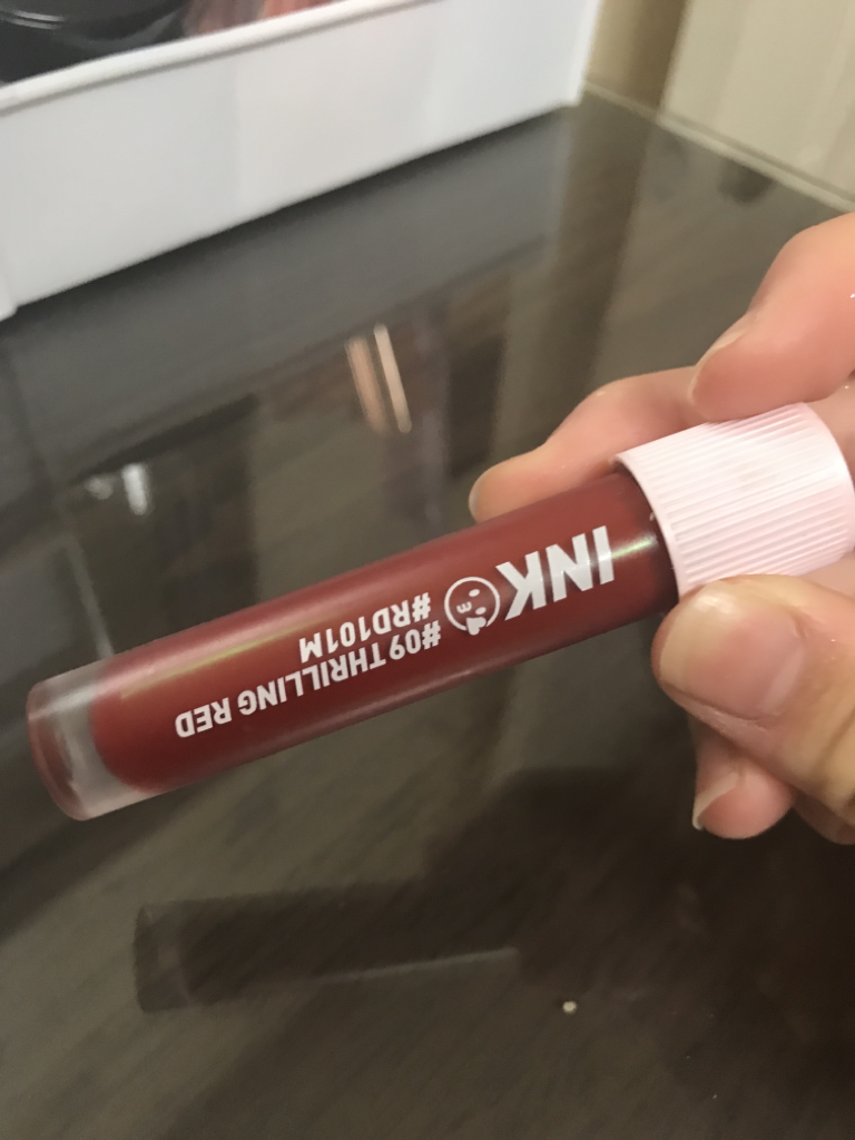 墨水哑光模糊染唇膏[9号超级好货]的真实用户使用照片