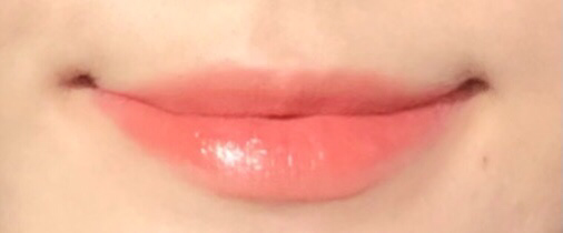 水果挤压染唇膏[7号杏子色]的真实用户使用照片