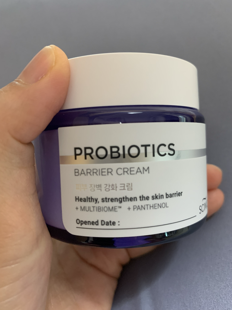 Real user review photo of Probiotic Barrier Cream