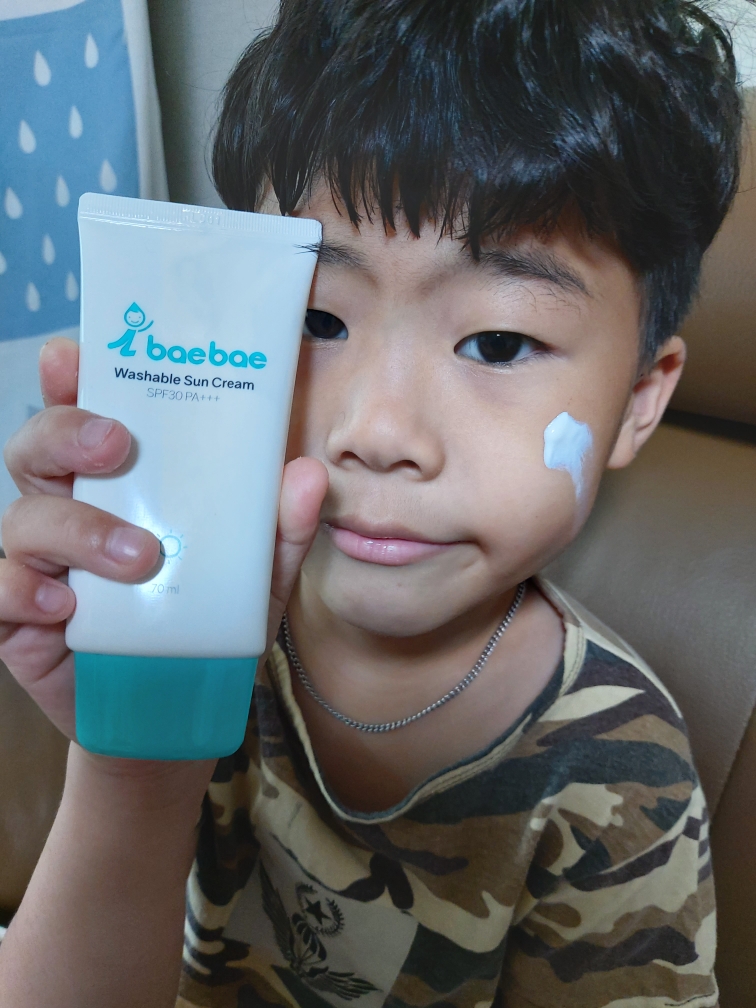 아이베베 (ibaebae) 워셔블 선크림 [SPF30/PA+++] review image