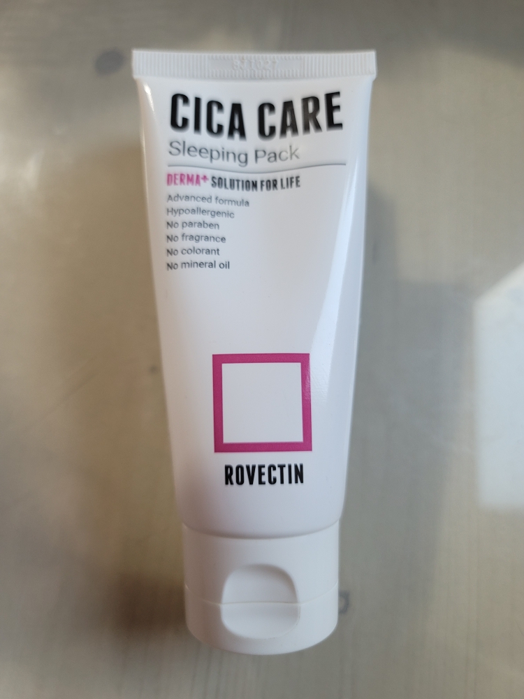 Real user review photo of CICA CARE SLEEPING PACK