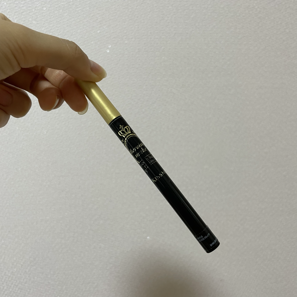 Real user review photo of HeroineMake Smooth Liquid Eyeliner P [01 Deep Black]