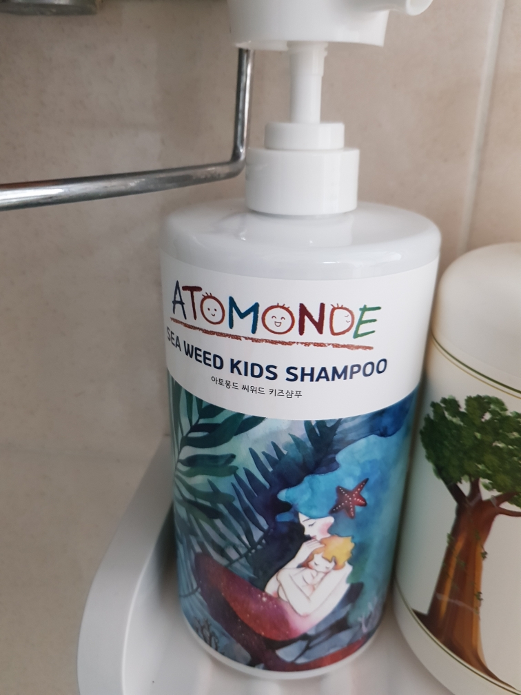 ATOMONDE Champú infantil de algas marinas review image