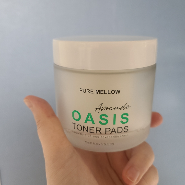 牛油果绿洲化妆棉的真实用户使用照片