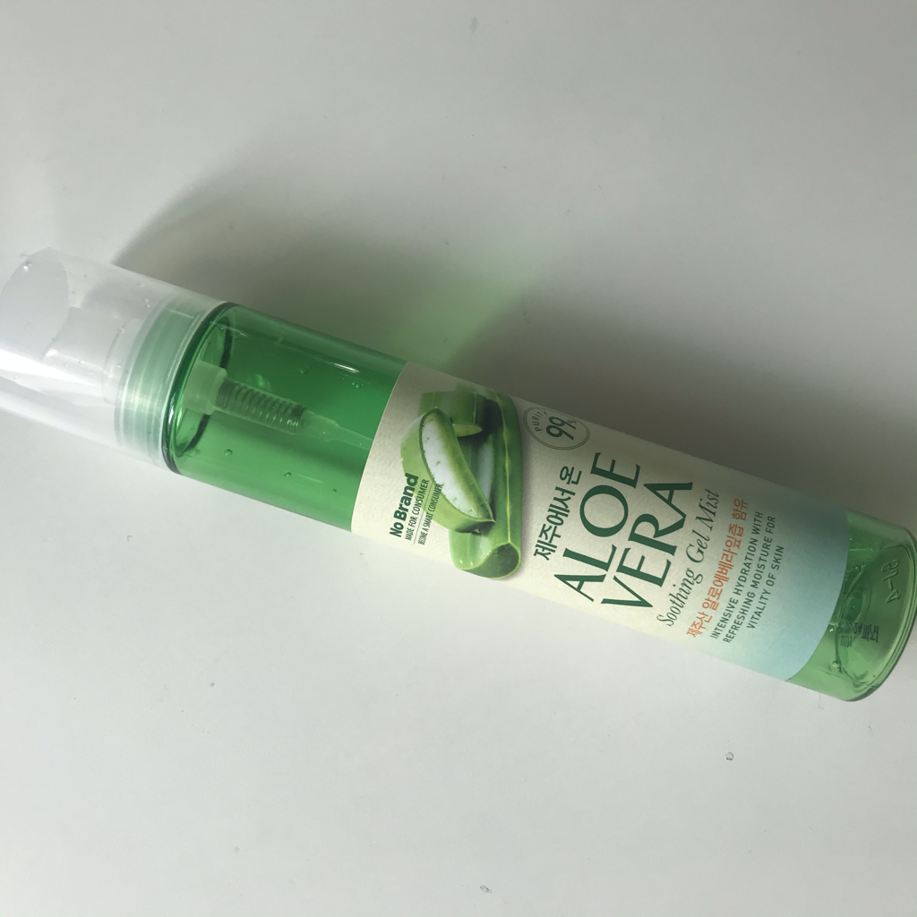 Real user review photo of Jeju Aloe Vera Soothing Gel Mist