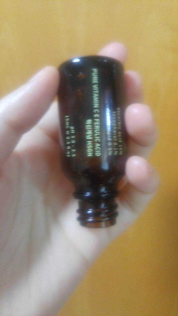 Real user review photo of Pure Vitamin C E Ferulic Acid Serum