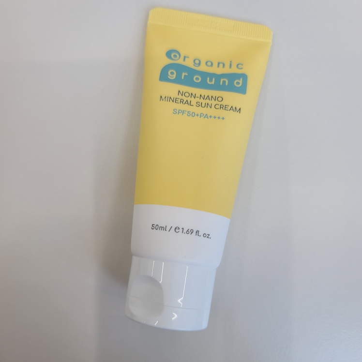 오가닉그라운드 (organicground) 논나노 미네랄 선크림 [SPF50+/PA++++] review image