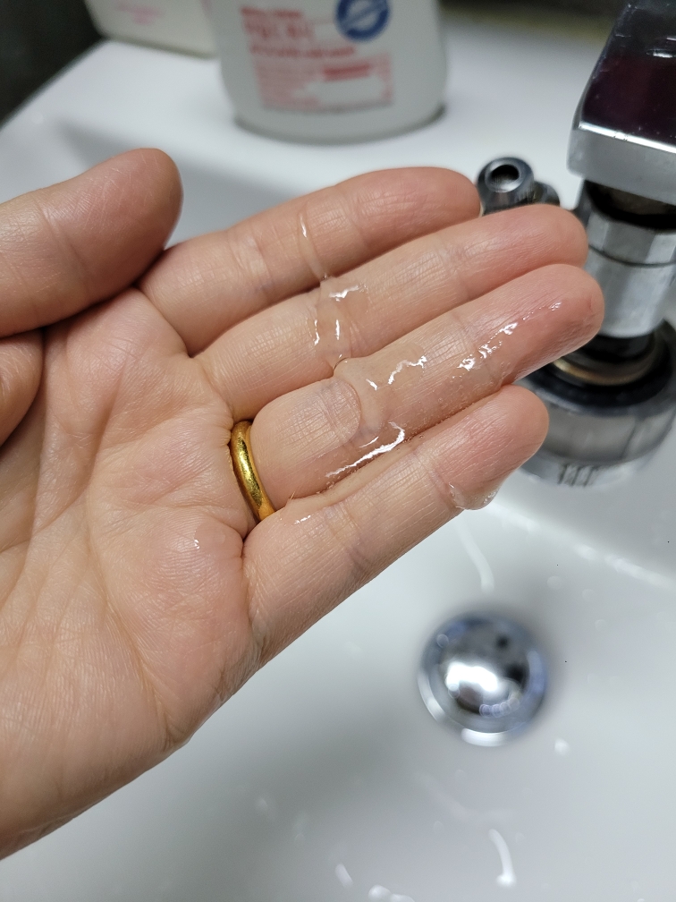 温和洗面奶的真实用户使用照片