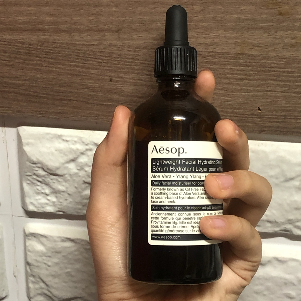 Real user review photo of Lightweight Facial Hydrating Serum