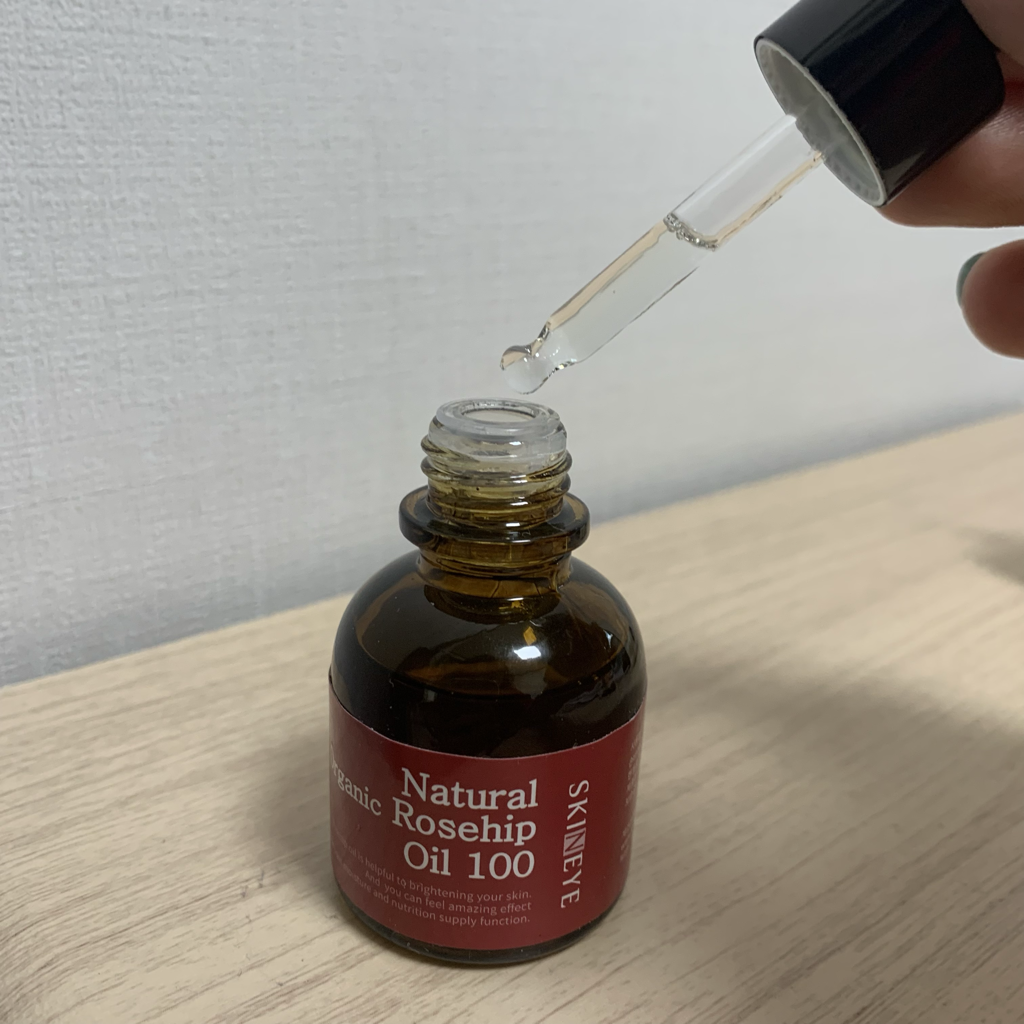 100% 天然有机玫瑰果油的真实用户使用照片