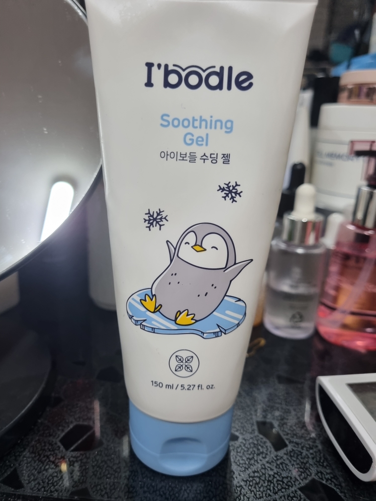舒缓凝胶的真实用户使用照片