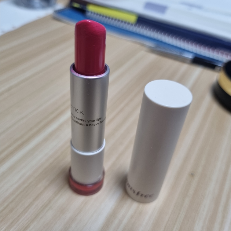 INNISFREE Real Fit Lipstick [No. 4 Pleasant Hot Pink] review image