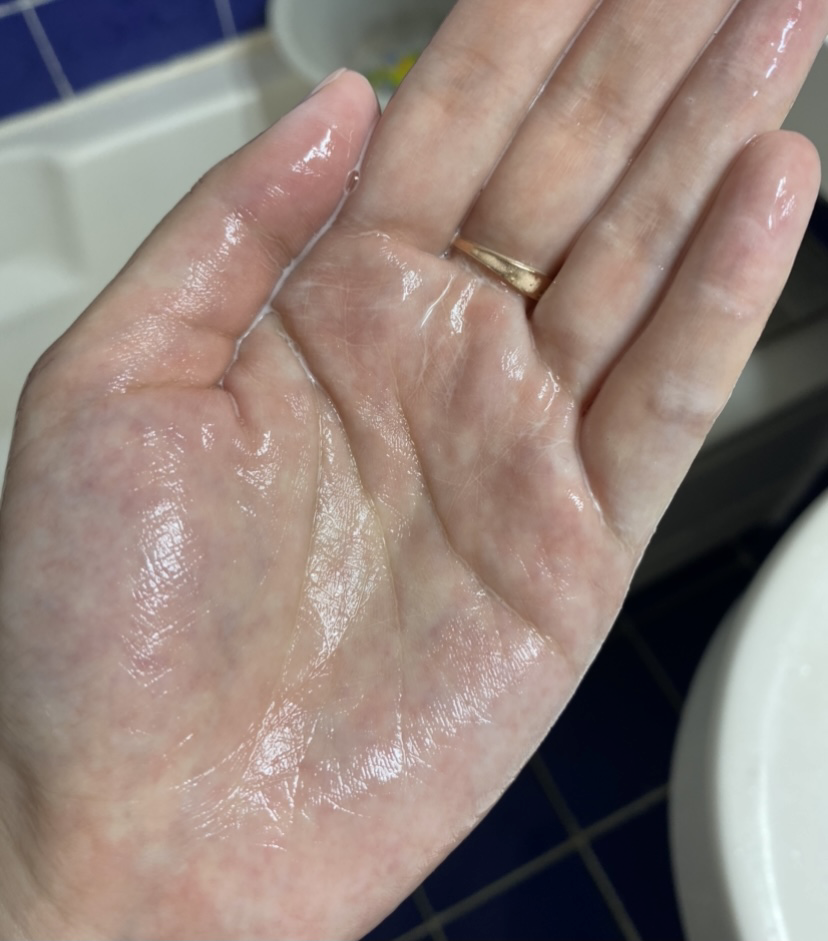 擦拭式女性清洁剂的真实用户使用照片