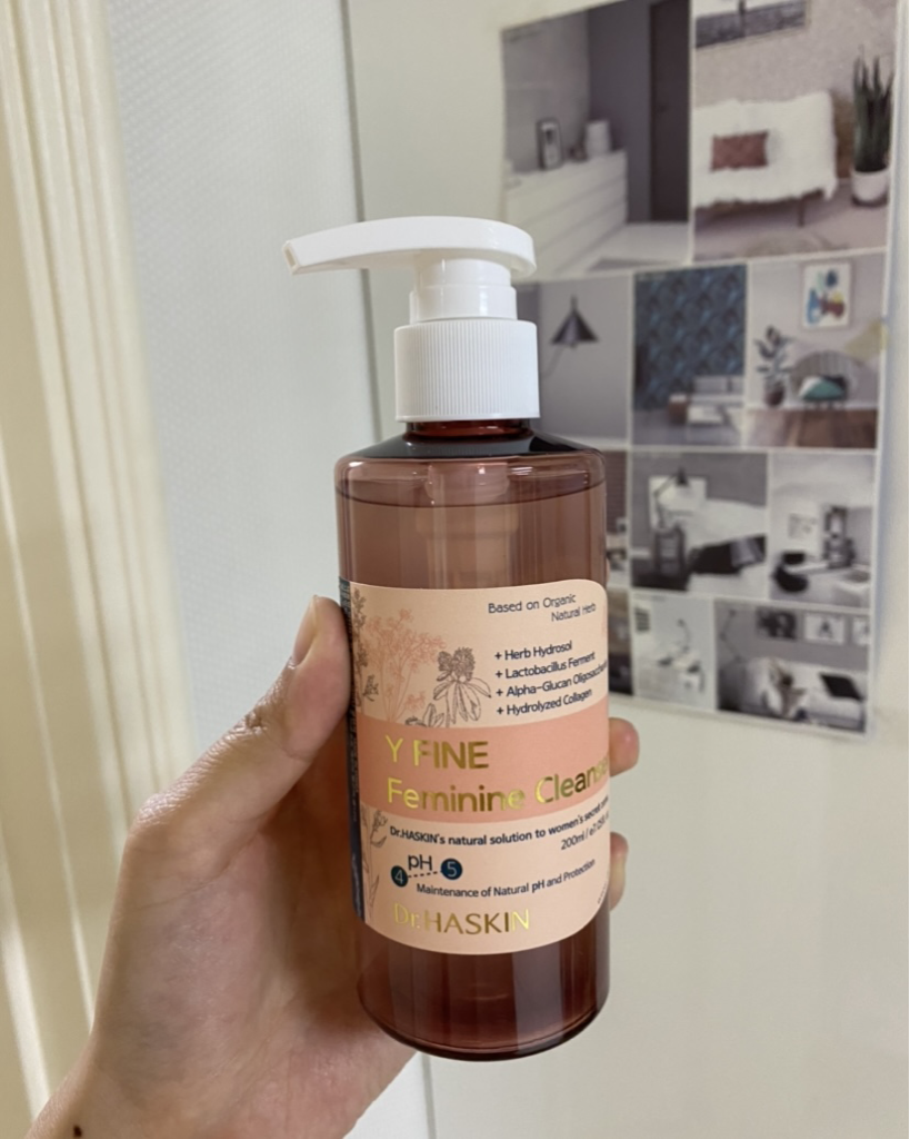 擦拭式女性清洁剂的真实用户使用照片