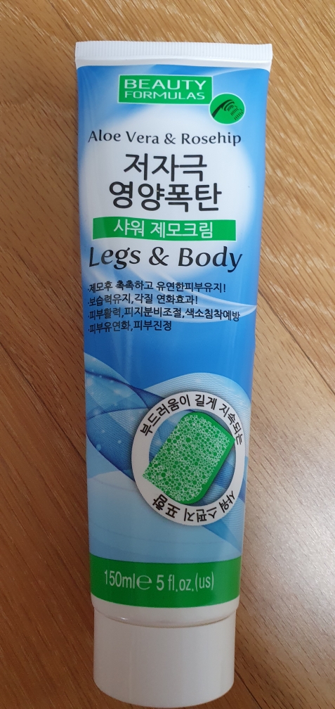 뷰티포뮬라 (BEAUTYFORMULAS) 저자극 영양폭탄 샤워 제모크림 review image