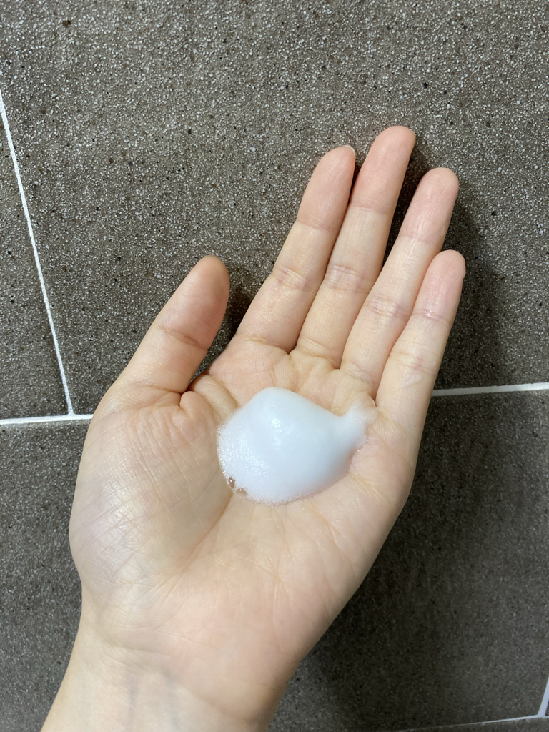 日常护理纯泡沫洁面乳的真实用户使用照片