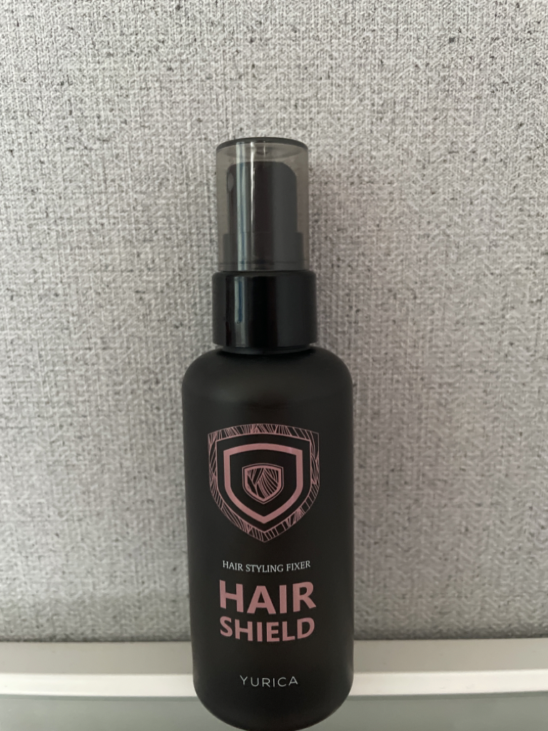 Real user review photo of hair shield