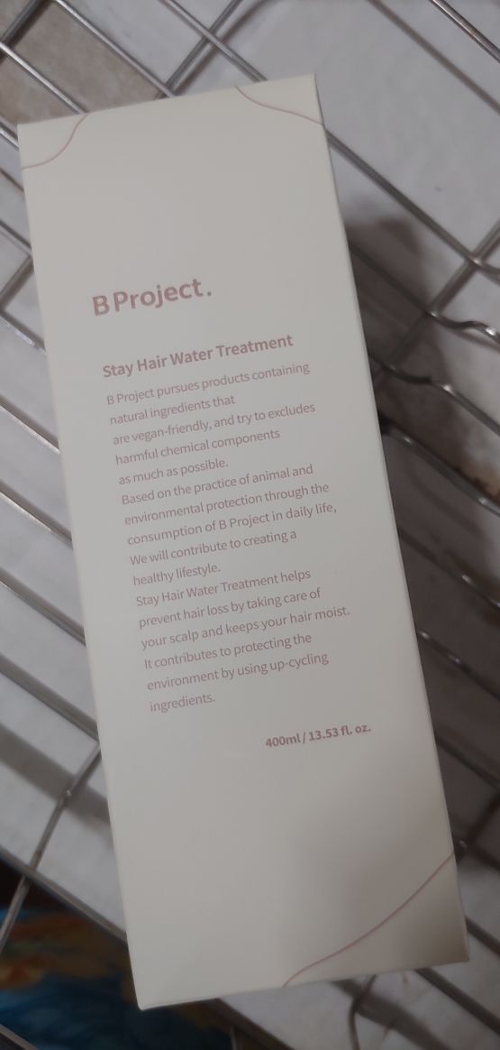 Stay Hair Water Treatment的真实用户使用照片
