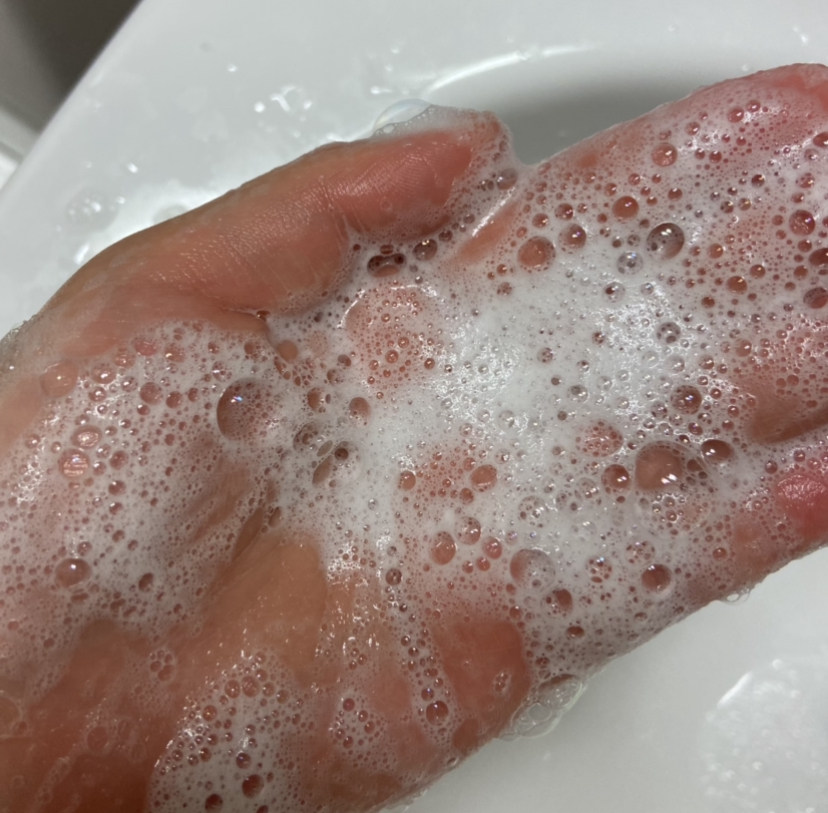 舒缓清洁凝胶的真实用户使用照片
