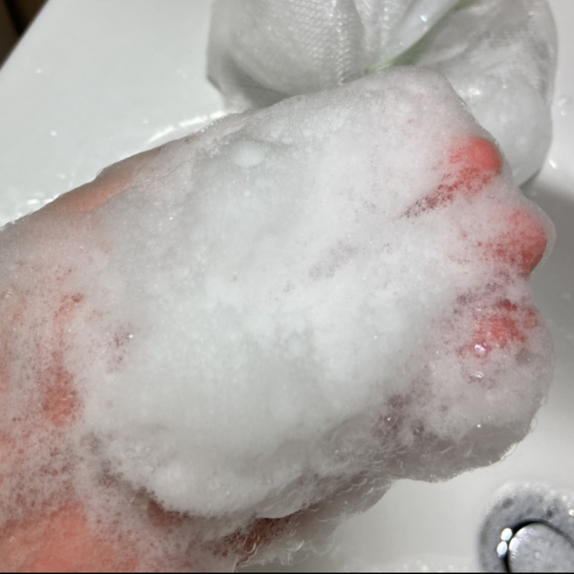 舒缓清洁凝胶的真实用户使用照片