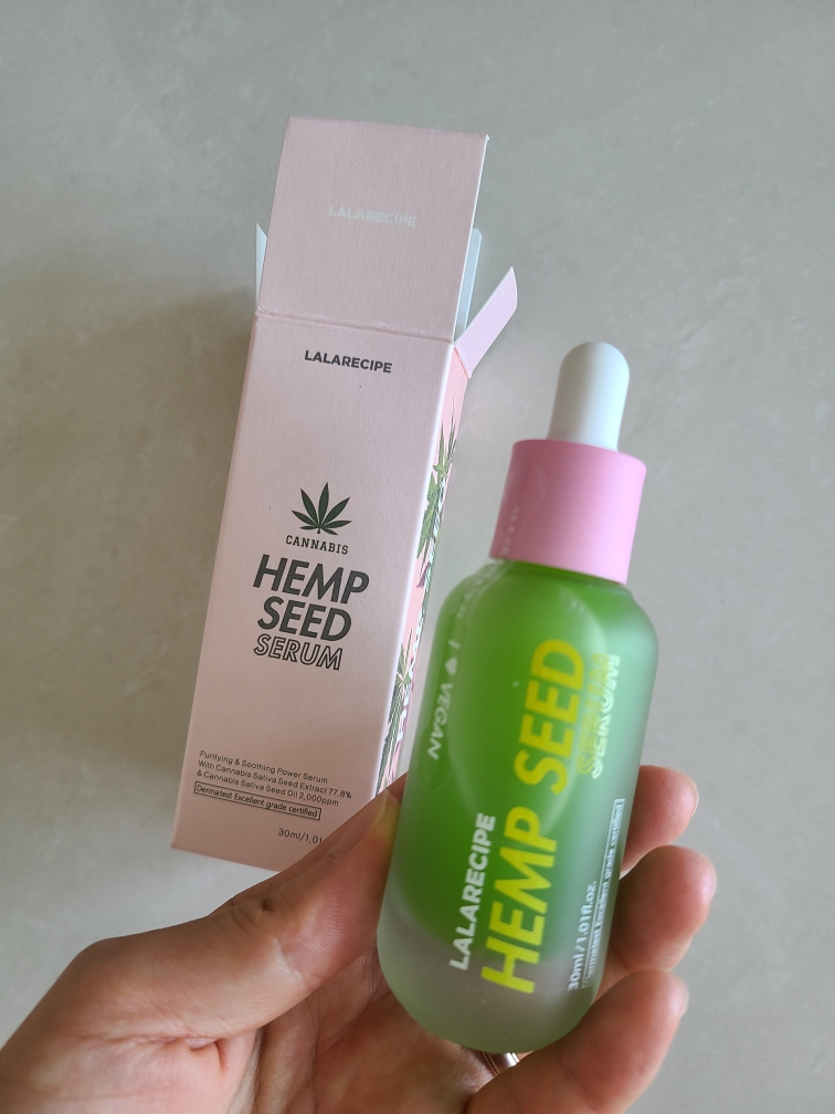 라라레서피 (LALARECIPE) 햄프씨드 세럼 review image