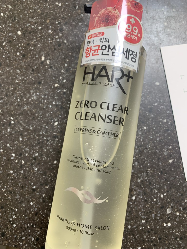 헤어플러스 (HAIR+) 제로 클리어 바디&헤어 클렌저 review image
