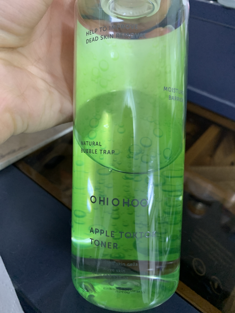 Real user review photo of Apple Toktok Toner