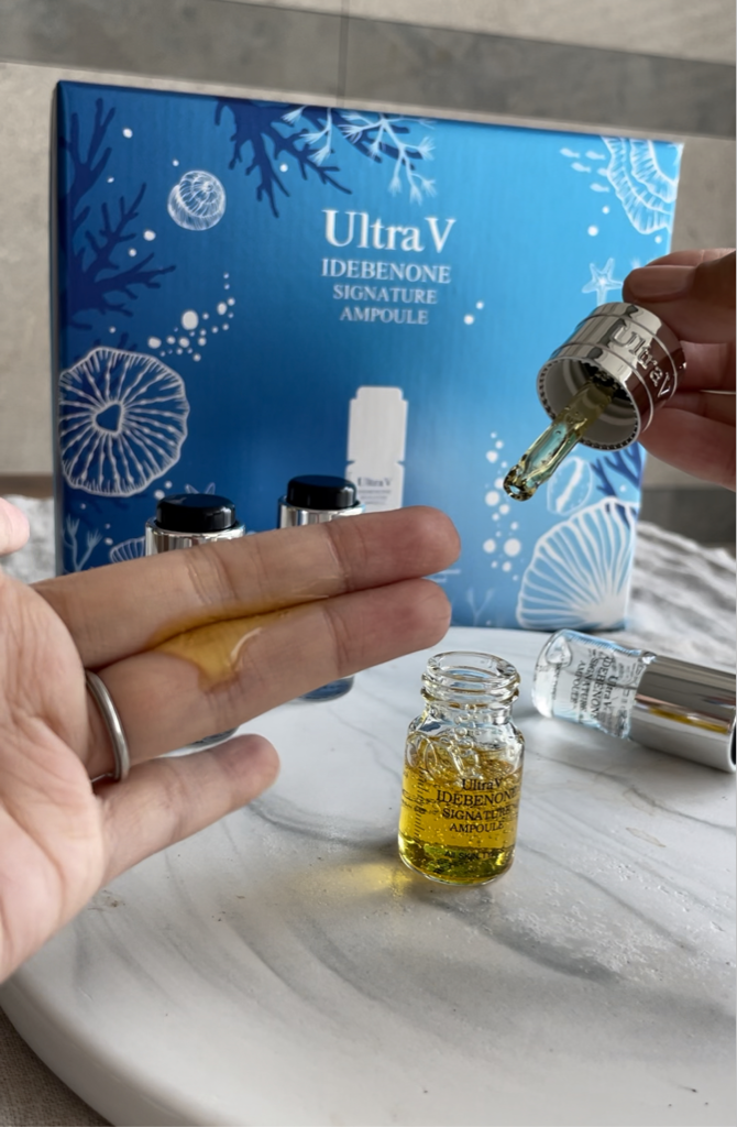 Real user review photo of Idebenone Signature Ampoule