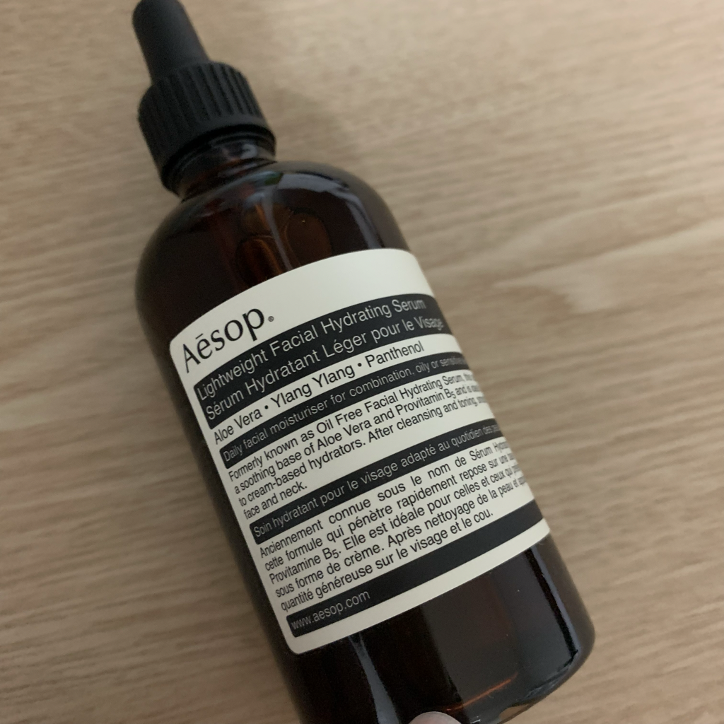 Real user review photo of Lightweight Facial Hydrating Serum