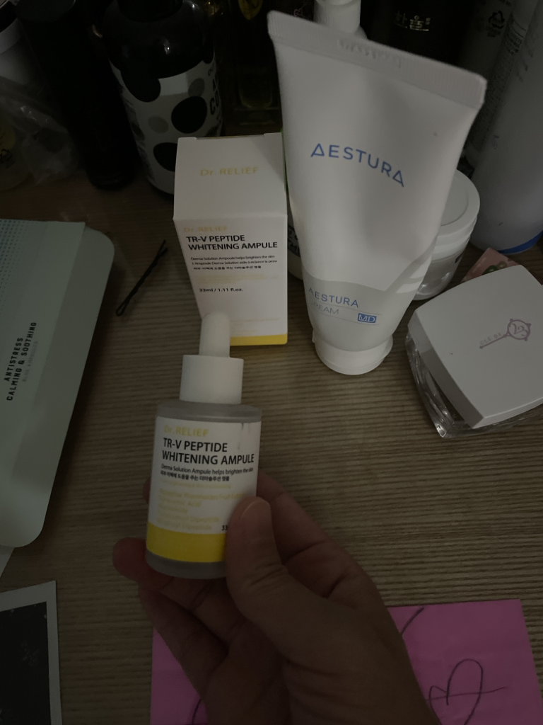 닥터릴리프 (Dr.RELIEF) TR-V 펩타이드 화이트닝 앰플 review image