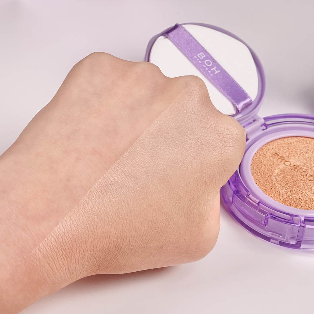 Real user review photo of Probioderm Elasticity Cover Cushion [SPF50+/PA+++] [01 Natural Ivory]
