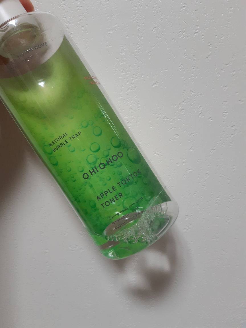 Real user review photo of Apple Toktok Toner
