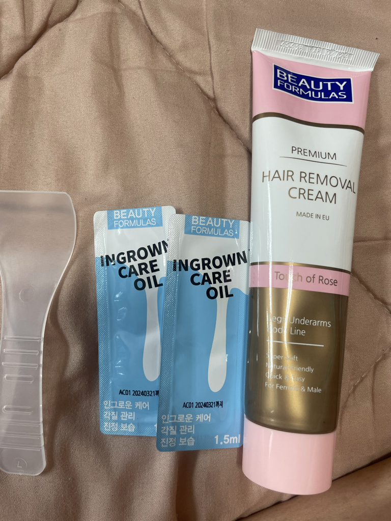 뷰티포뮬라 (BEAUTYFORMULAS) 로즈 프리미엄 제모크림 review image