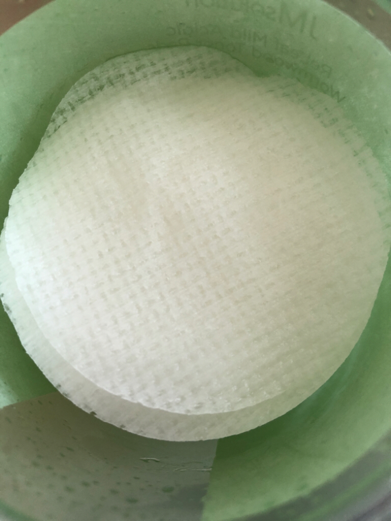 Real user review photo of Releaf Mild Acidic Wormwood Toner Pads