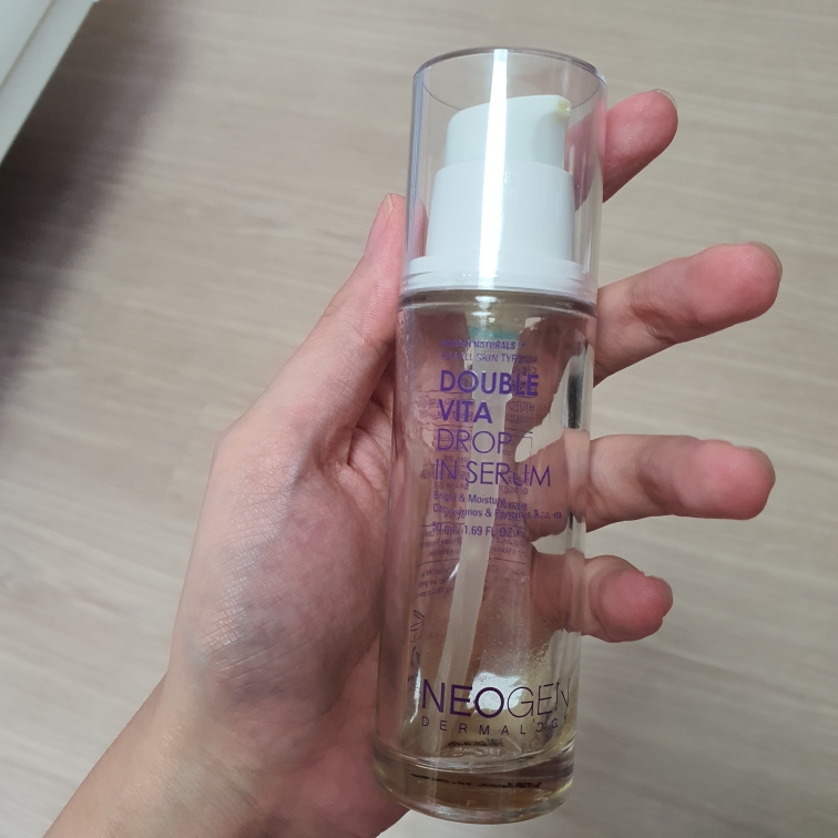 双重维塔滴入式精华液的真实用户使用照片
